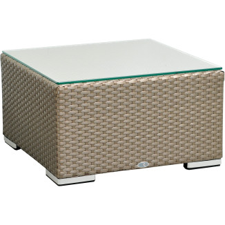 NORTH SEA aluminium tafel met nylon vlechtwerk