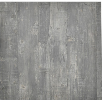 Piano per tavolo terrazza ENTRELACS compatta in HPL laminato da 10 mm