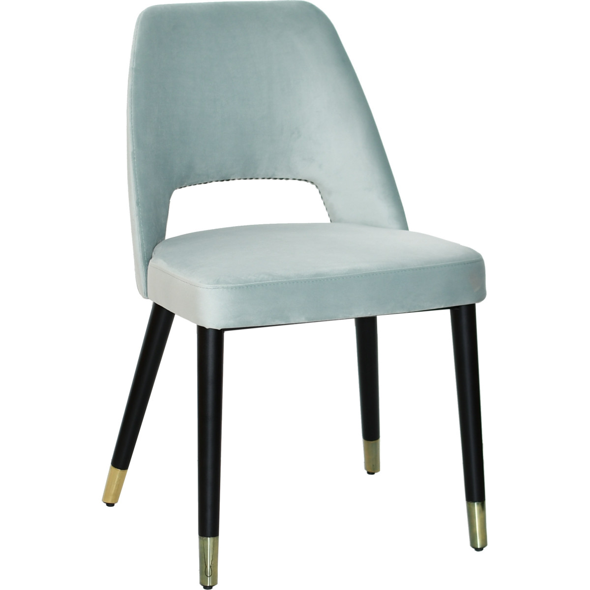SANARY chair solid beech upholstered