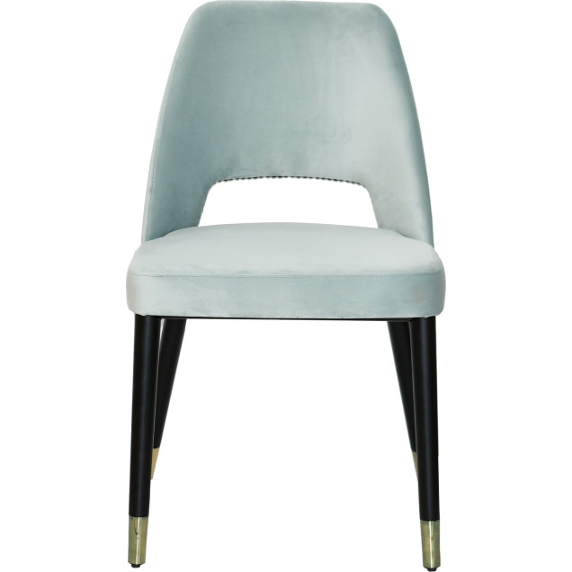 SANARY chair solid beech upholstered