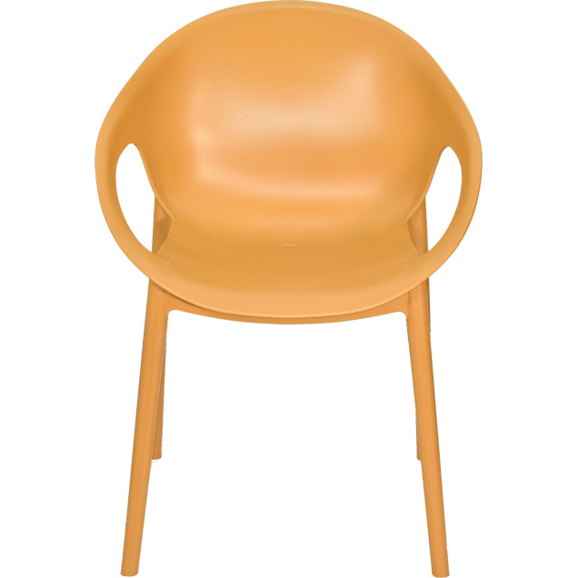 Sillón de terraza SAINT-DENIS de polipropileno resistente a los rayos UV