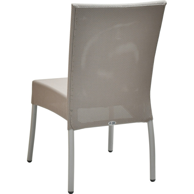 Chaise ACAPULCO aluminium toile textilène 
