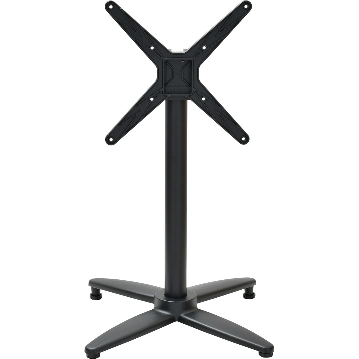 Base per tavolo terrazza LIMA 4 in alluminio a 4 bracci ribaltabile