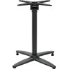 Base per tavolo terrazza LIMA 4 in alluminio a 4 bracci ribaltabile
