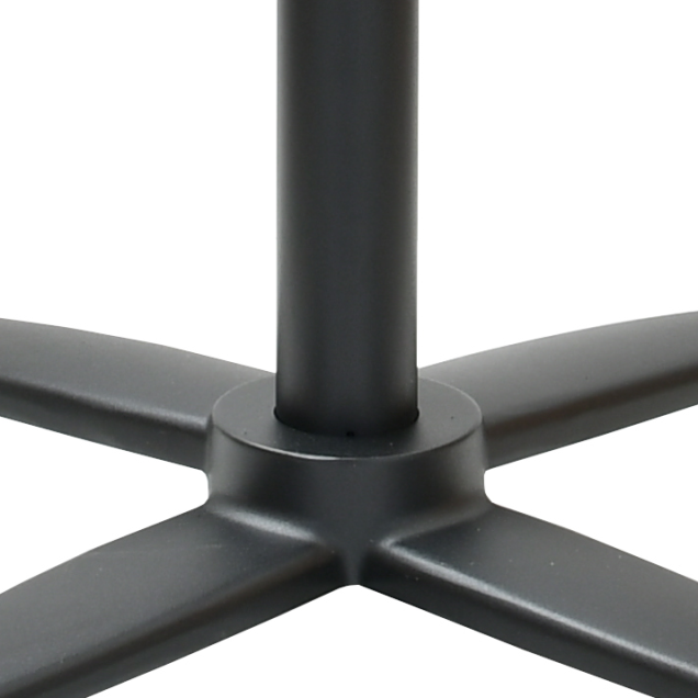 Base per tavolo terrazza LIMA 4 in alluminio a 4 bracci ribaltabile