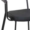 LILLE steel plywood armchair