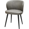 ARNOS solid beech armchair, upholstered