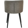 ARNOS solid beech armchair, upholstered
