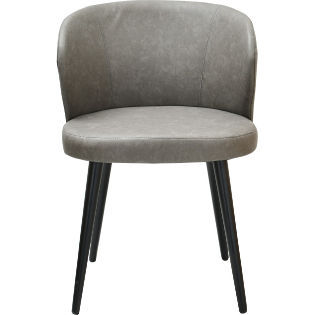 ARNOS solid beech armchair, upholstered