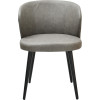 ARNOS solid beech armchair, upholstered