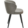 ARNOS solid beech armchair, upholstered