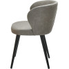 ARNOS solid beech armchair, upholstered