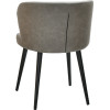 ARNOS solid beech armchair, upholstered