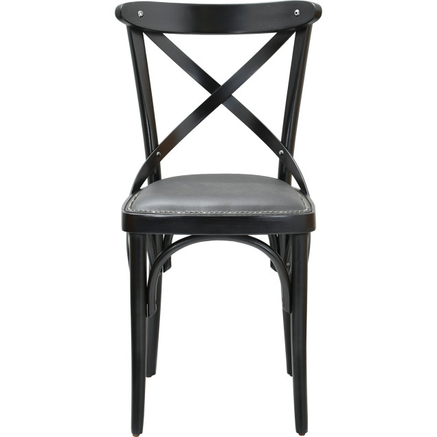 Chaise CROZET-GC hêtre bois courbé  