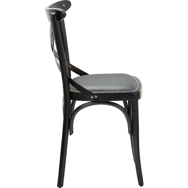 Sedia CROZET in faggio curvato