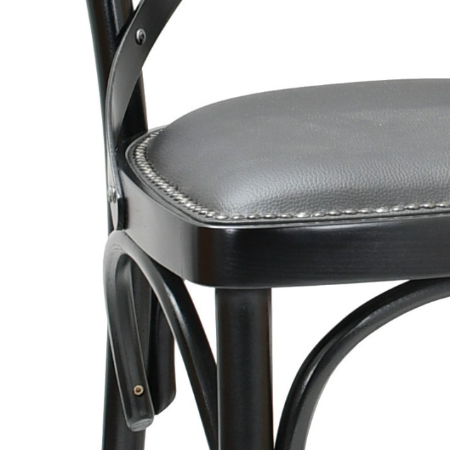 Sedia CROZET in faggio curvato
