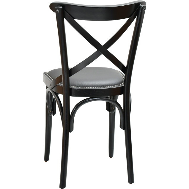 Chaise CROZET-GC hêtre bois courbé  