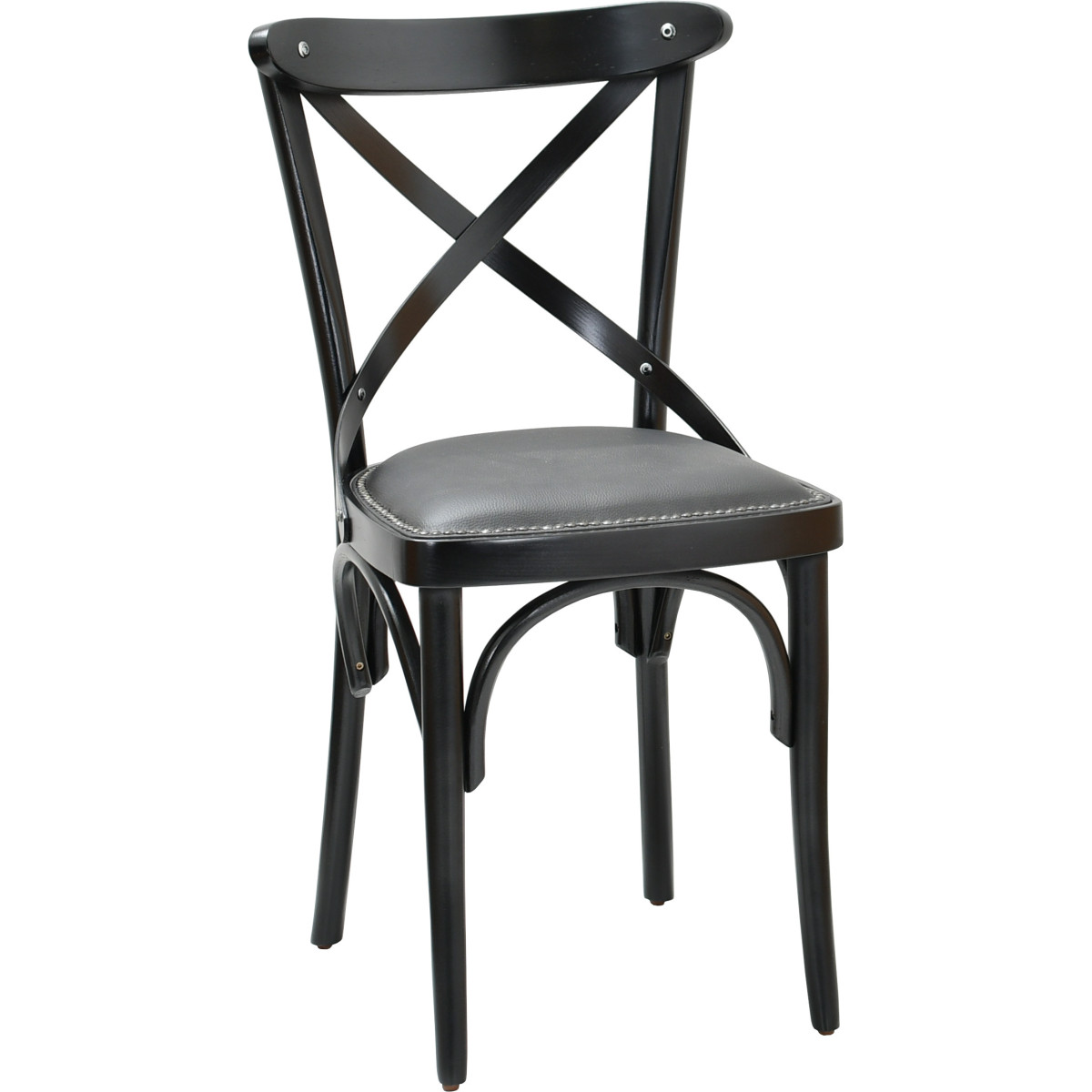 Sedia CROZET in faggio curvato