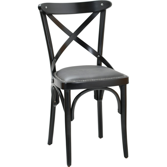 Sedia CROZET in faggio curvato