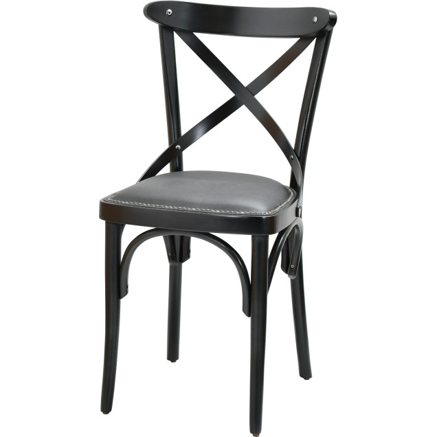 Sedia CROZET in faggio curvato