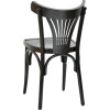 PARISOT Vintage Curved Beech Wood Bar Stool