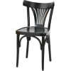 PARISOT Vintage Curved Beech Wood Bar Stool