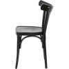 PARISOT Vintage Curved Beech Wood Bar Stool