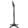SIRAC 4 cast aluminium 4-branch standing-eating base