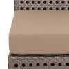 Sofa NORTHSEA aluminium tressage nylon 