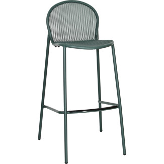 Terrassen-Barhocker RONDA XS EMU, aus Stahl, stapelbar