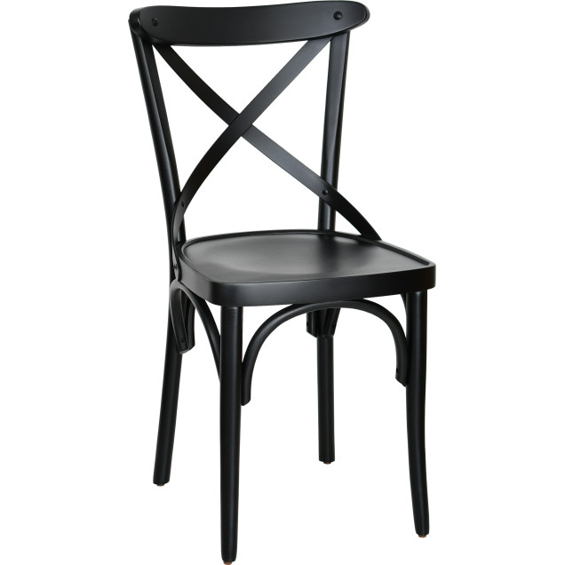 Sedia CROZET in faggio curvato