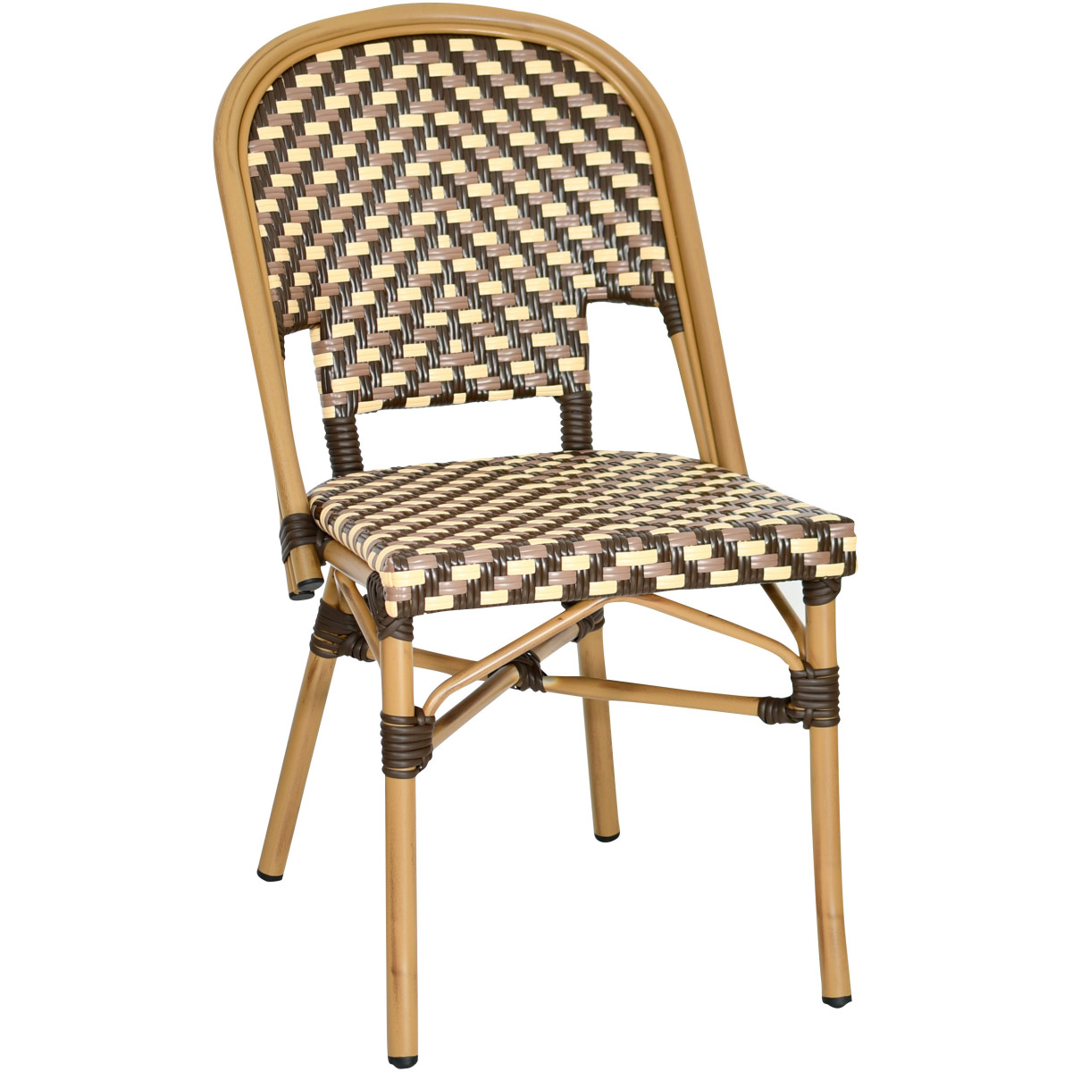 BENEST Aluminum Rattan Outdoor Patio Chair