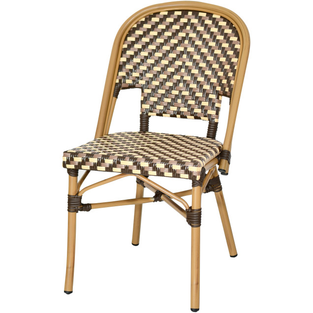BENEST Aluminum Rattan Outdoor Patio Chair