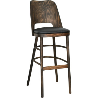 DEBIRA solid beech stool