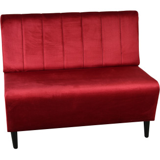 ANCY bench, upholstered wood