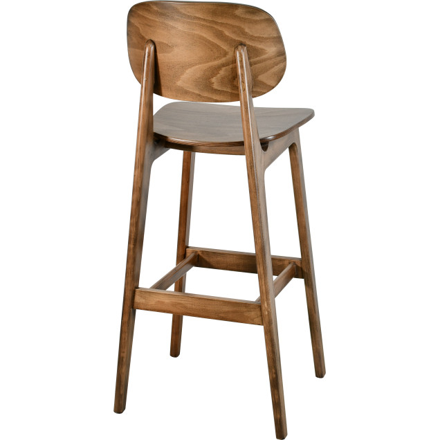 THEZAC solid beech stool