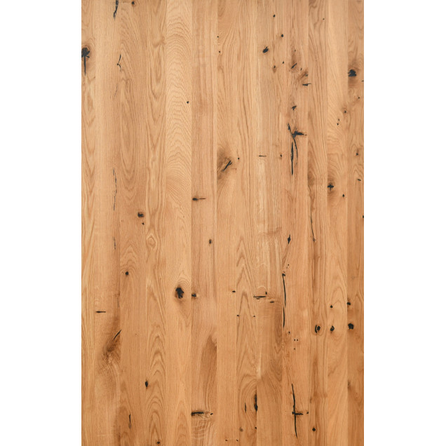 Plateau de table intérieur CUZAC chêne massif 22 mm