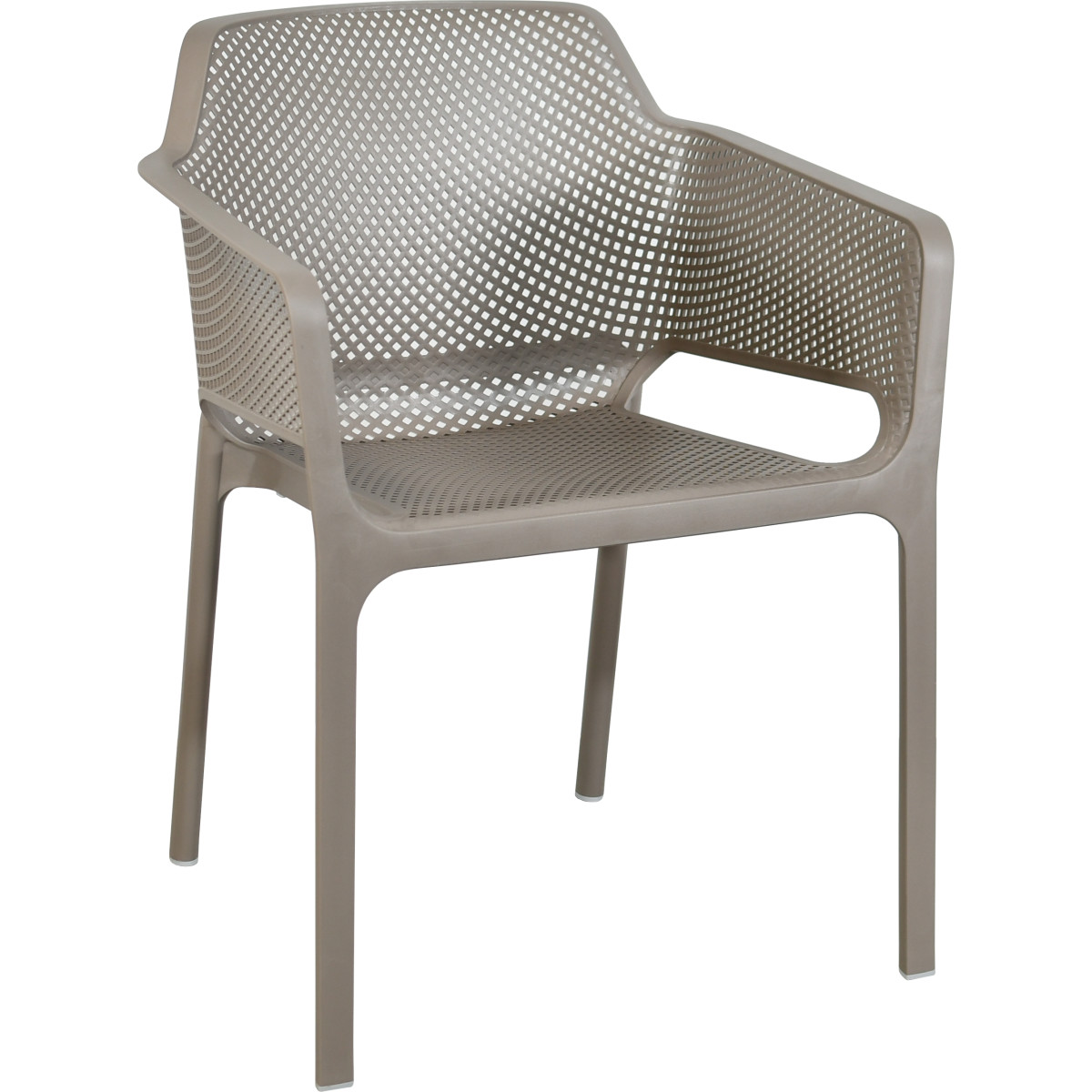 Sillón de terraza NET NARDI polipropileno de una sola pieza