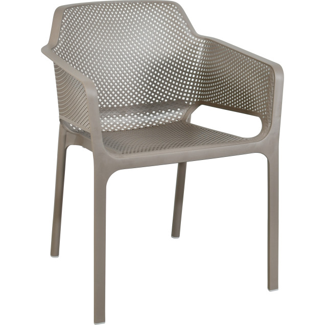 Terrace armchair NET NARDI polypropylene one-piece