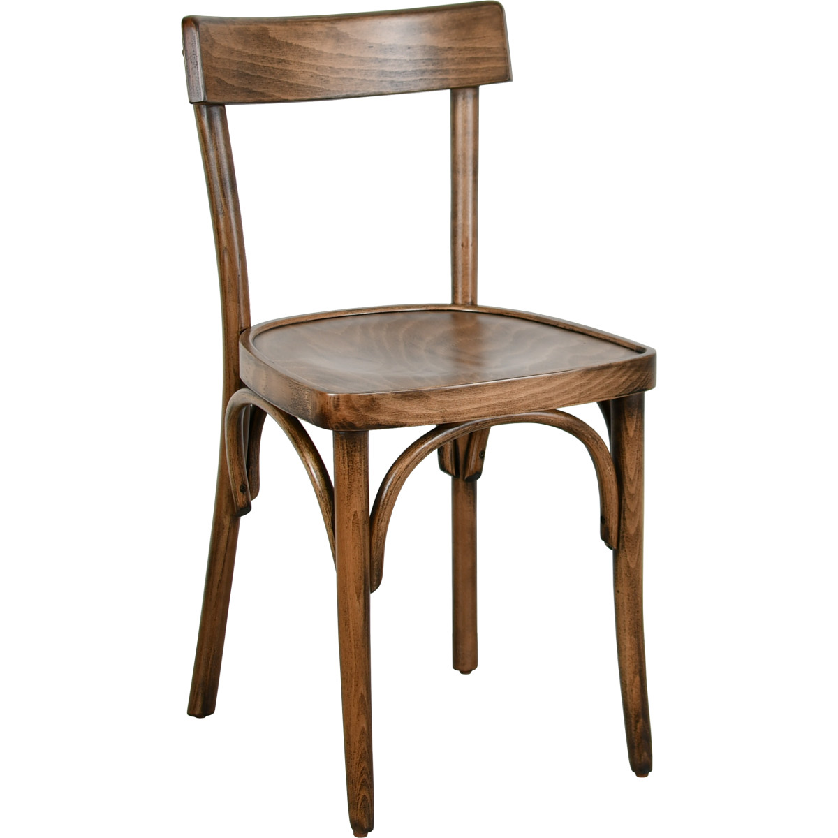 Bistrostuhl „Azzana“ aus gebogenem Buchenholz im Vintage-Look