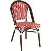 Chaise CHATILLON aluminium rotin tressage nylon 