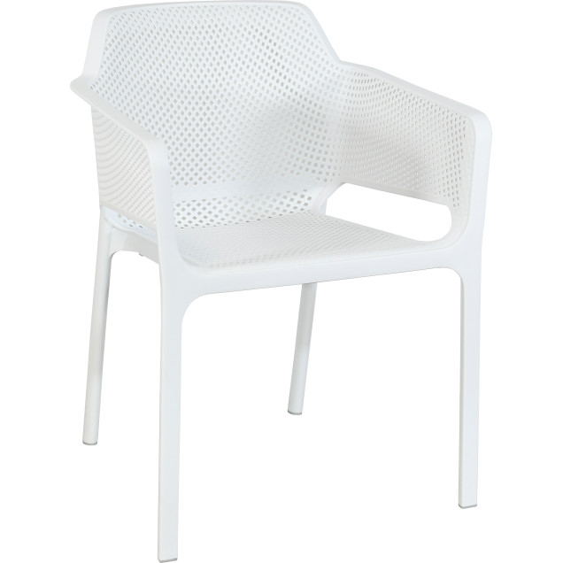 Sillón de terraza NET NARDI polipropileno de una sola pieza