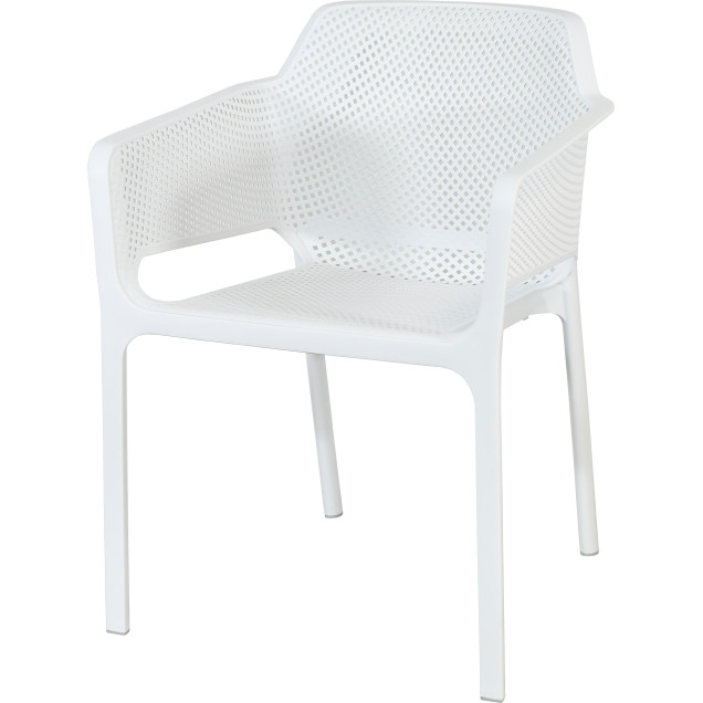 Sillón de terraza NET NARDI polipropileno de una sola pieza