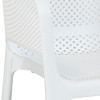 Sillón de terraza NET NARDI polipropileno de una sola pieza