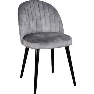 Denguin chair in solid beech for a professional interior.