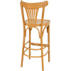 PALMETTE Vintage Bentwood Beech Bar Stool