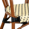 Fauteuil ROUBIA aluminium rotin tressage nylon 