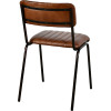 DROIZY steel leather chair