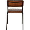 DROIZY steel leather chair