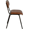 DROIZY steel leather chair
